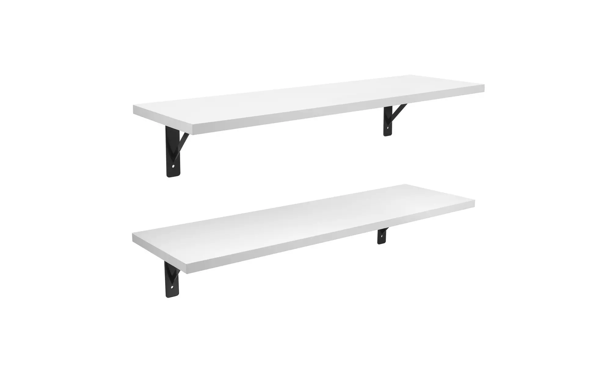 2 Display Ledge Shelf Floating Shelves - Second Medium