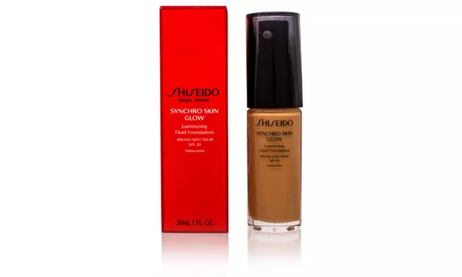 Shiseido Synchro Skin Glow Luminizing Fluid Foundation (Multiple Shades) - Primary Image