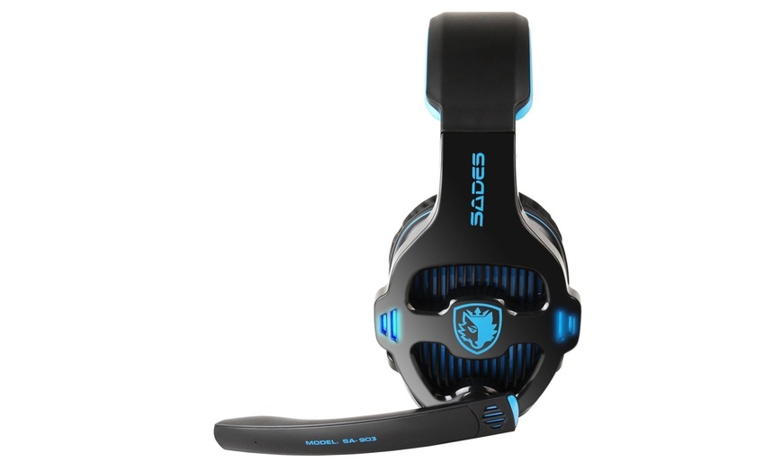 Image 3: ONIKUMA K2 Gaming Headsets Stereo 7.1 Surround Sound USB w/Mic for PS4 PC