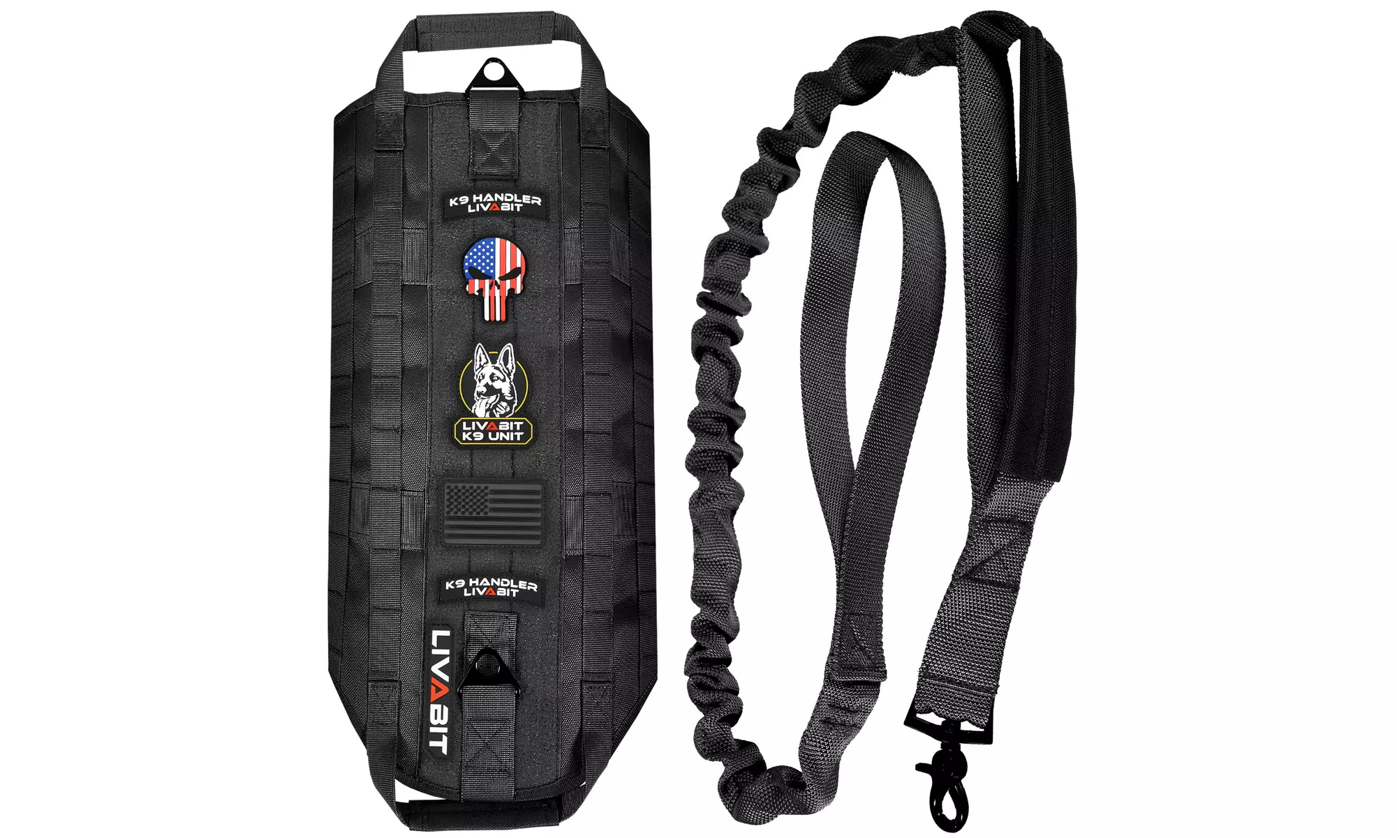 Tactical K9 Police Military Canine Harness Pet Dog Jacket Molle Vest - Primary Image