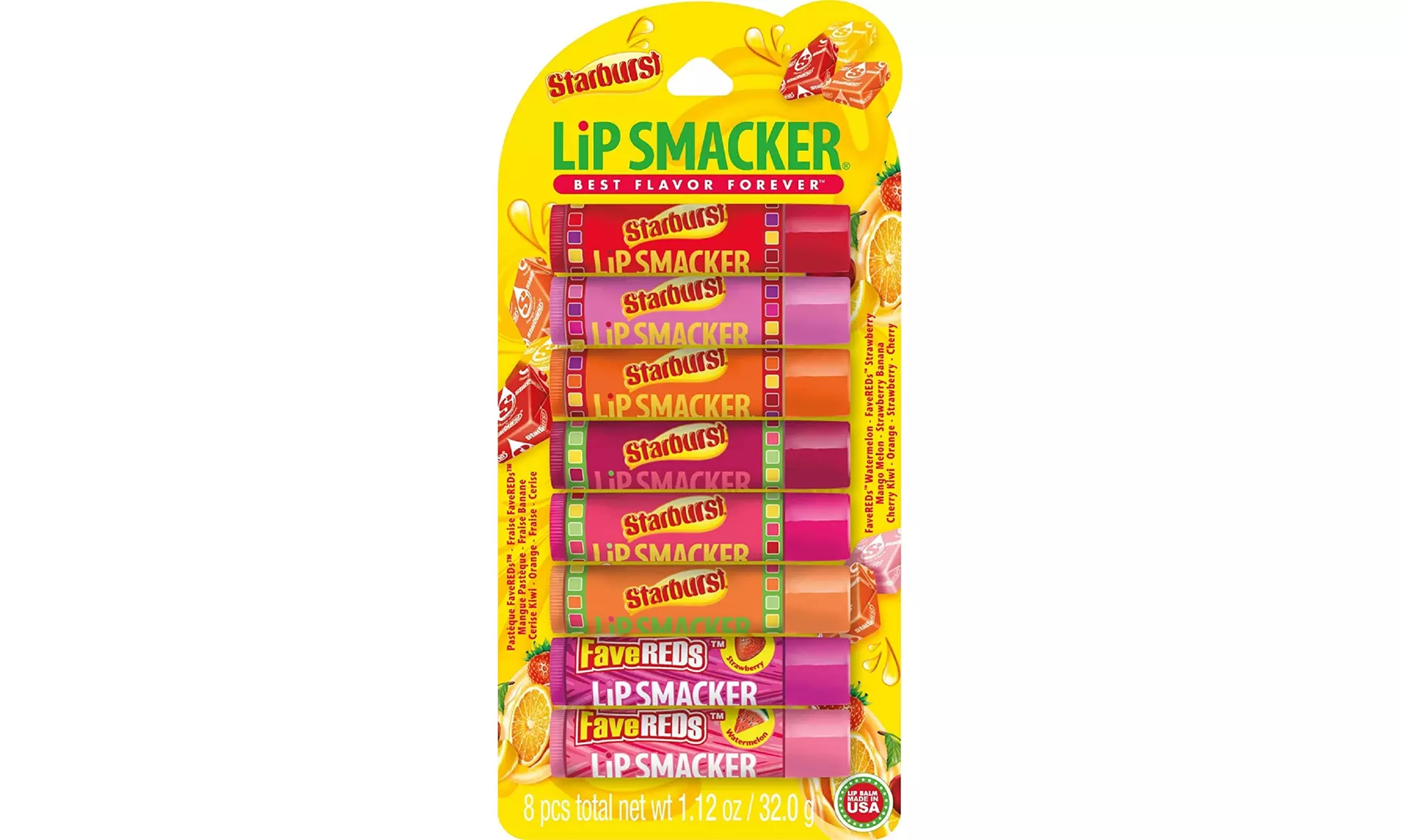 Lip Smacker Starburst Party Pack Lip Glosses, 8 Count - Primary Image