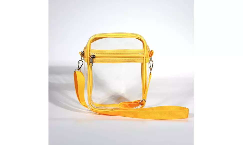 Clear Crossbody Bag Stadium Approved Messenger Shoulder Bag