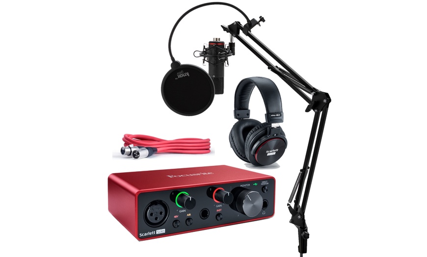 Up To 19 Off On Focusrite Scarlett Solo Studi Groupon Goods