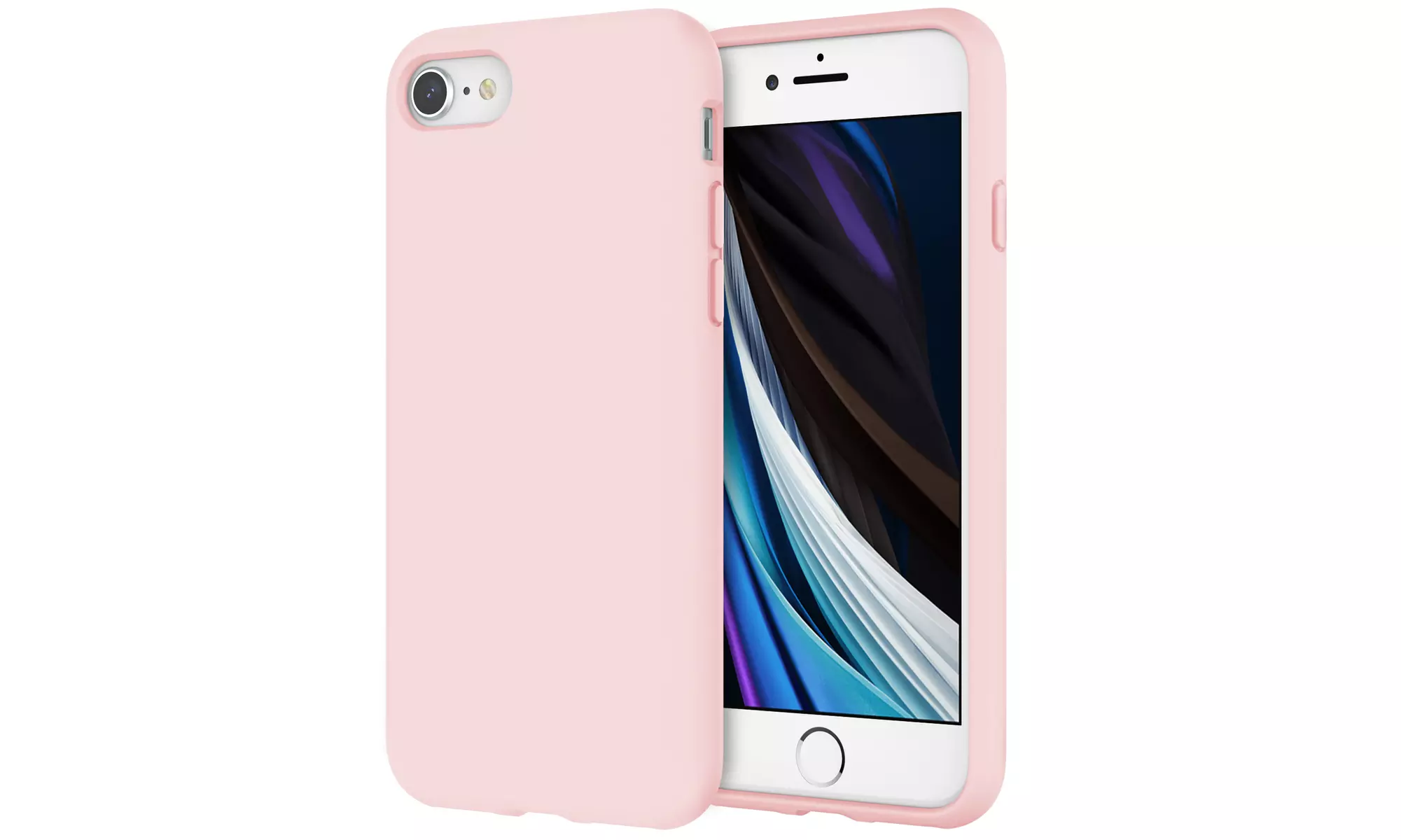 Silicone Case for iPhone 7/8, iPhone SE 3/2, Silky-Soft Touch Shockproof Case