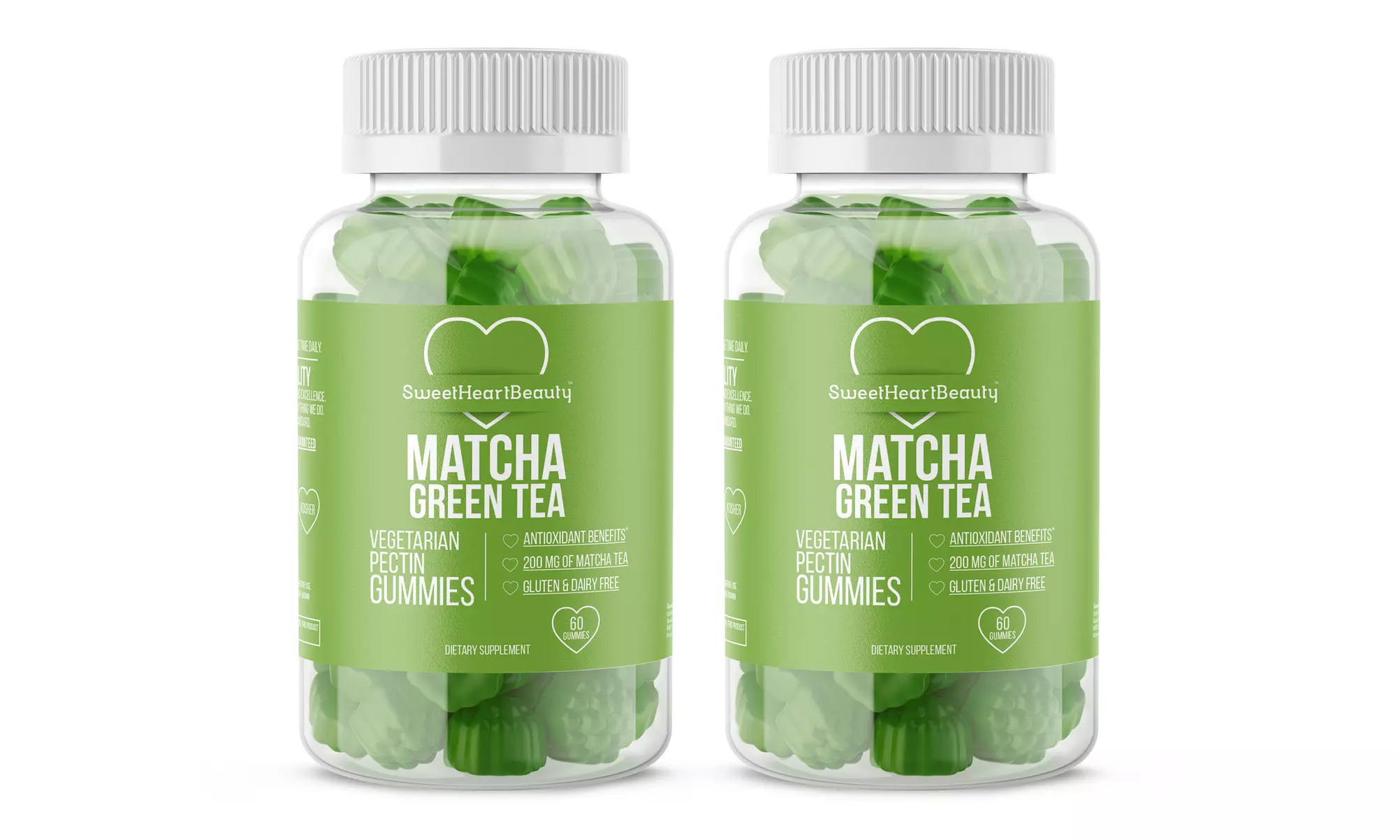Matcha Green Tea Weight Loss Gummies (1- or 2- Pack) - Primary Image