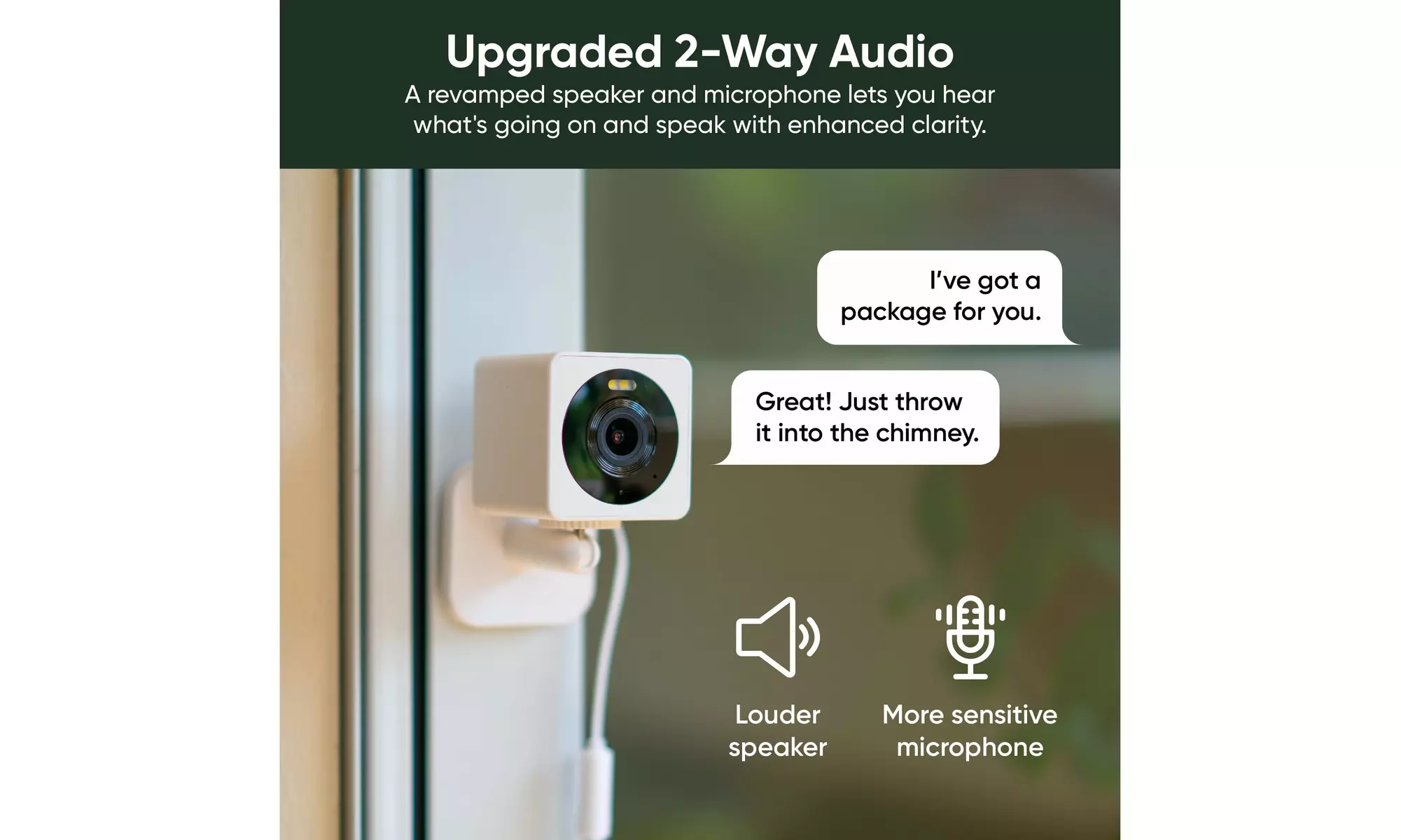 Wyze Cam OG Indoor/Outdoor Security Camera - WYZECGS B-Grade Refurbished