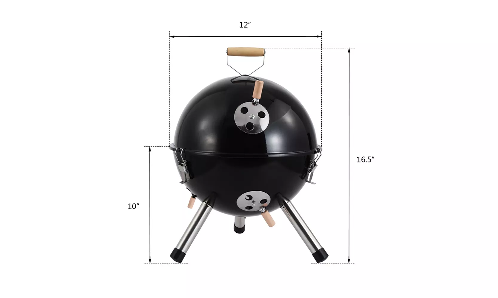 Barbecue Charcoal Grill Portable BBQ Outdoor Smoker