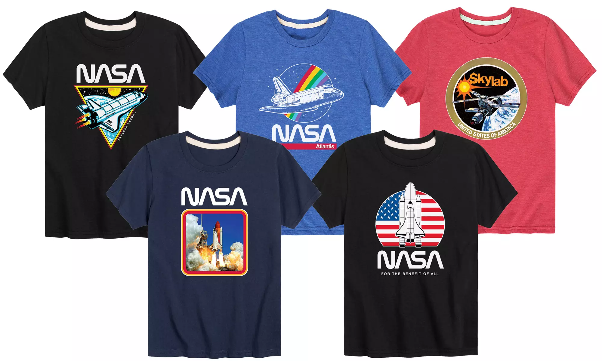 Children's Space Explorer Officially Licensed NASA Tees - Primary Image