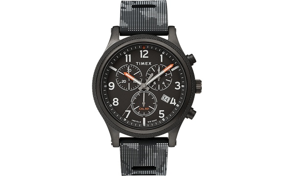 Timex Allied LT 42mm Chronograph Black Camo Men s Watch TW2T33100