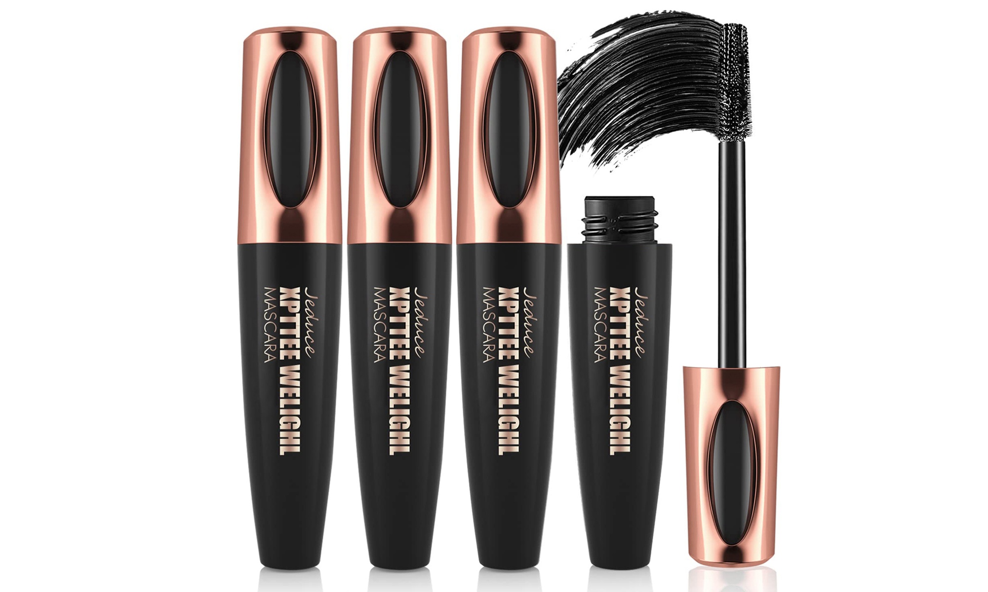 4D Voluminous Silk-Fiber Mascara with Waterproof & Smudge-Proof Technology