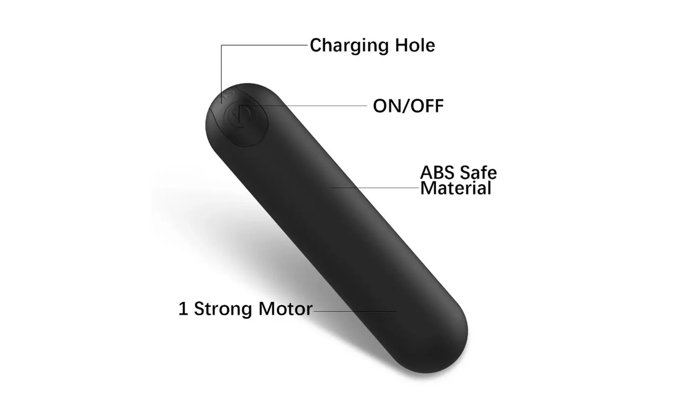 Rechargeable Mini Powerful Bullet Vibrator Clitoral Stimulator