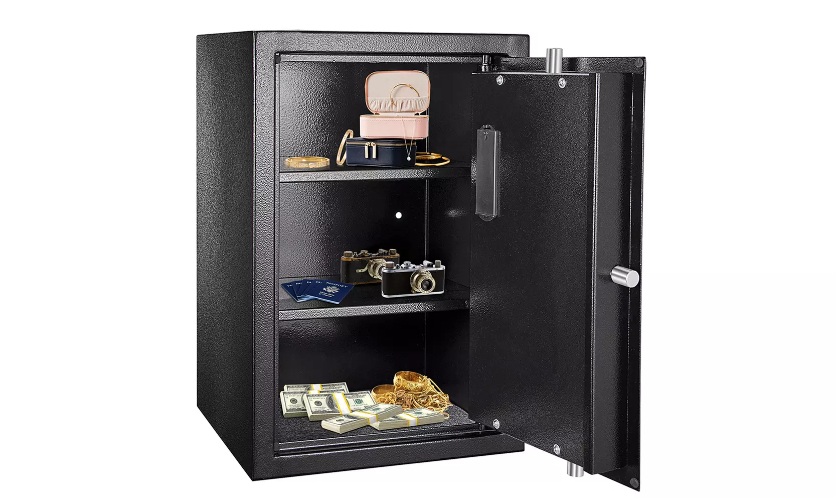 13.8''/ 15'' ZOKOP Electronic Office Security Box Safe Digital Safe with Key - Primary Image