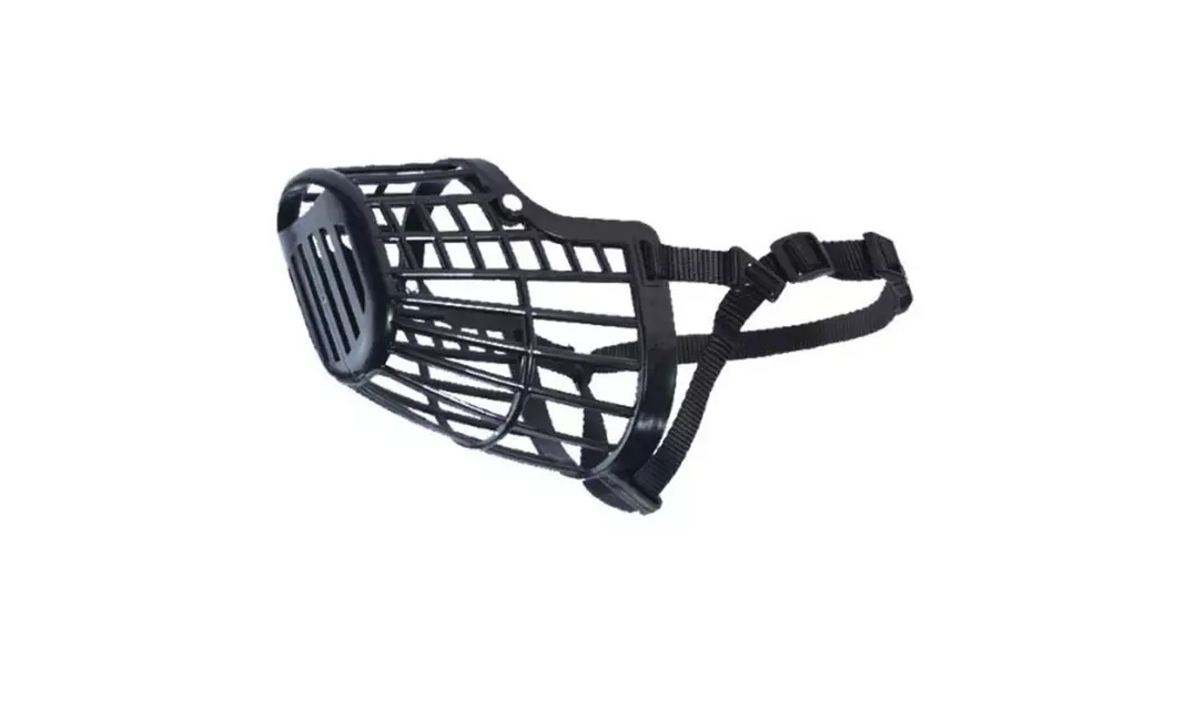 Pet Pals ZA693 03 17 Guardian Gear Basket Muzzle XXXsm 7 In Black - Primary Image