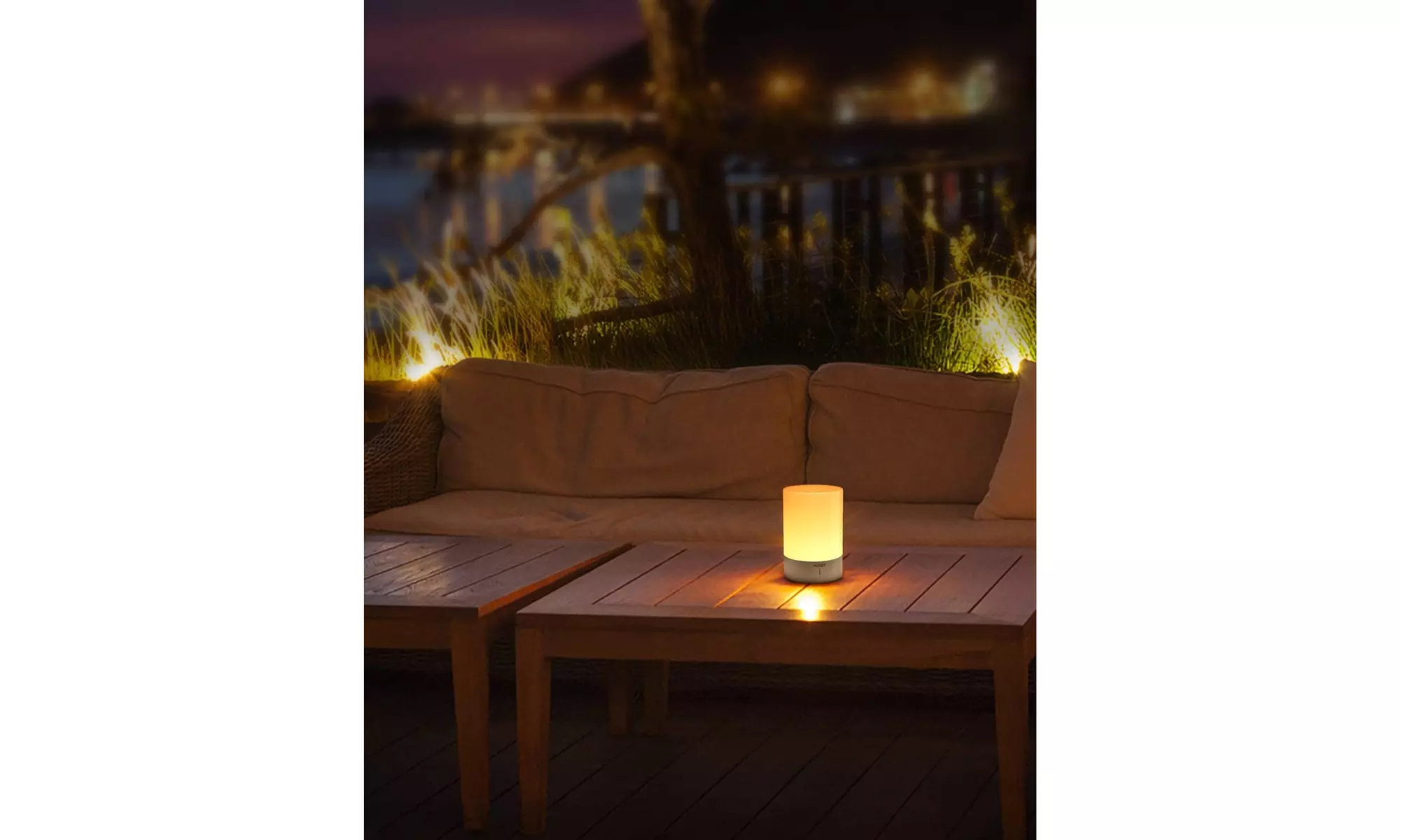 AUKEY Cordless Lamp Rechargeable LED Bedside Lamp 