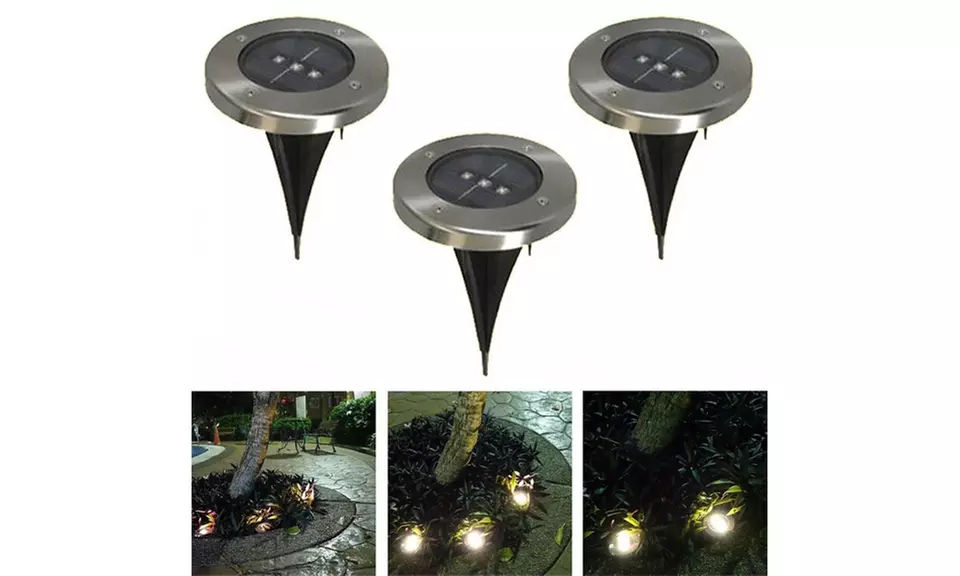 Runway solar 3 Led In-Ground Lights - Primary Image