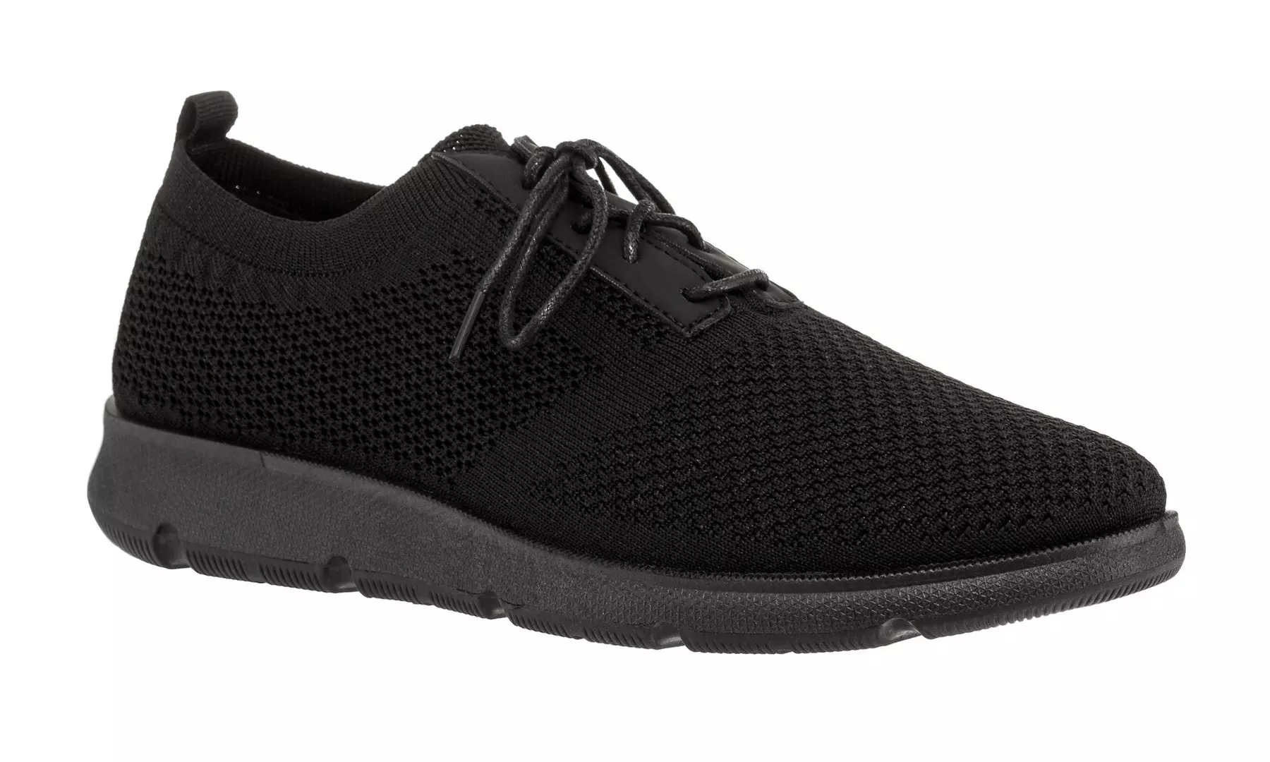 Franco Vanucci Men's Lace-up Knit Oxford Shoes