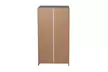 Brown Narrow Stackable Closet Storage Drawers - Second Medium