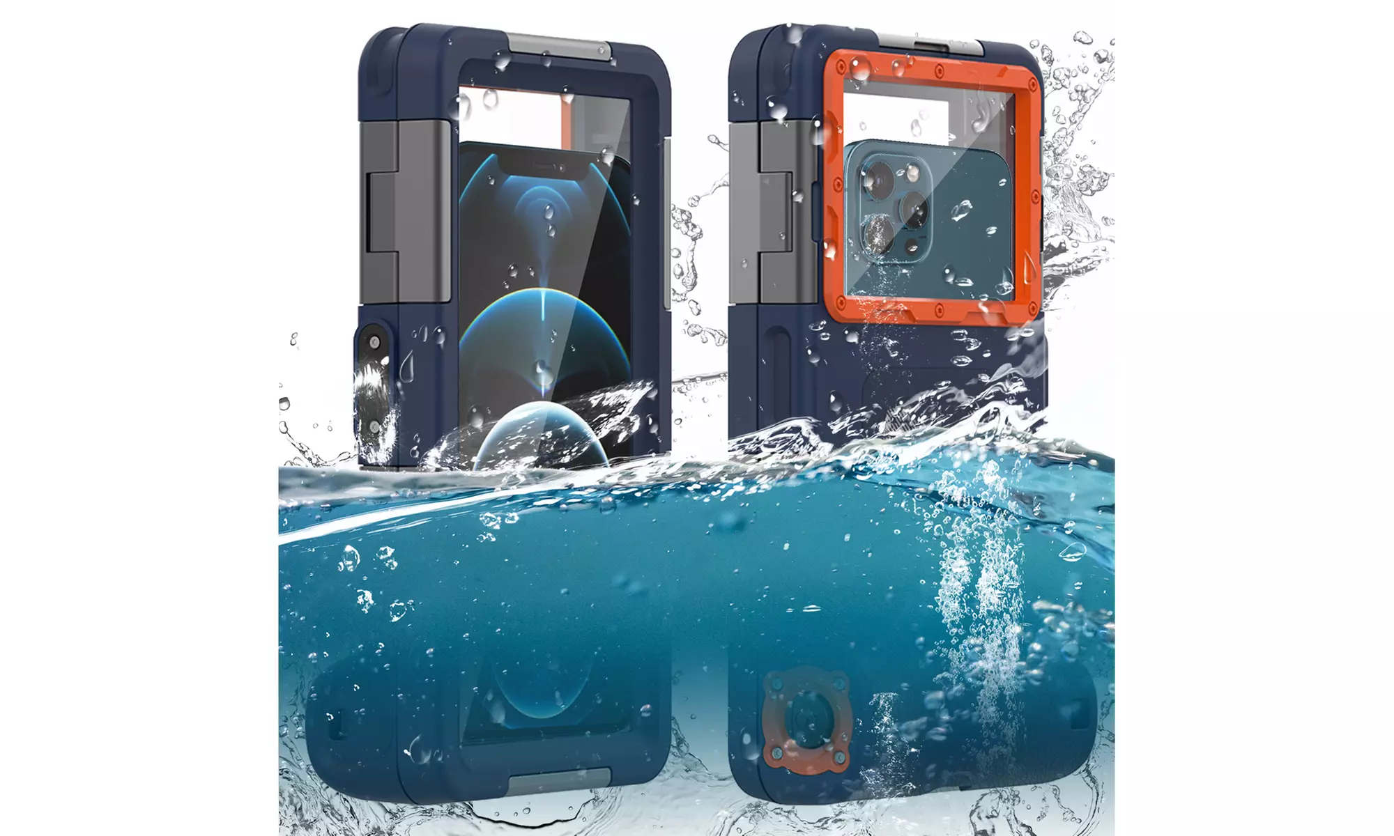 Underwater Photography Video Housings Case Diving Phone Case For iPhone Samsung  - Primary Image