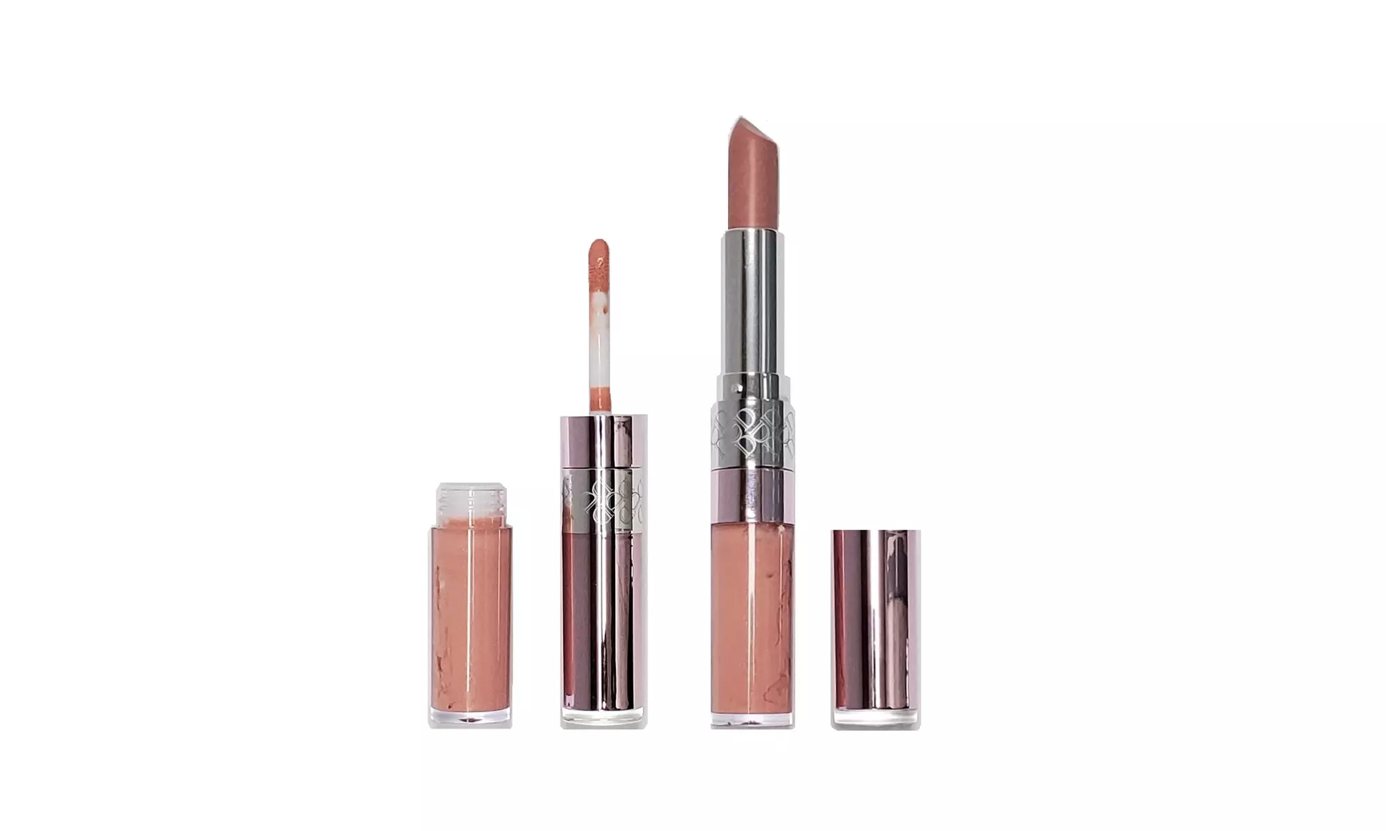 Dalton Doll 10 Lip Wardrobe Lipstick Lip Gloss Duo - Off The Shoulder Pale Pink! - Primary Image