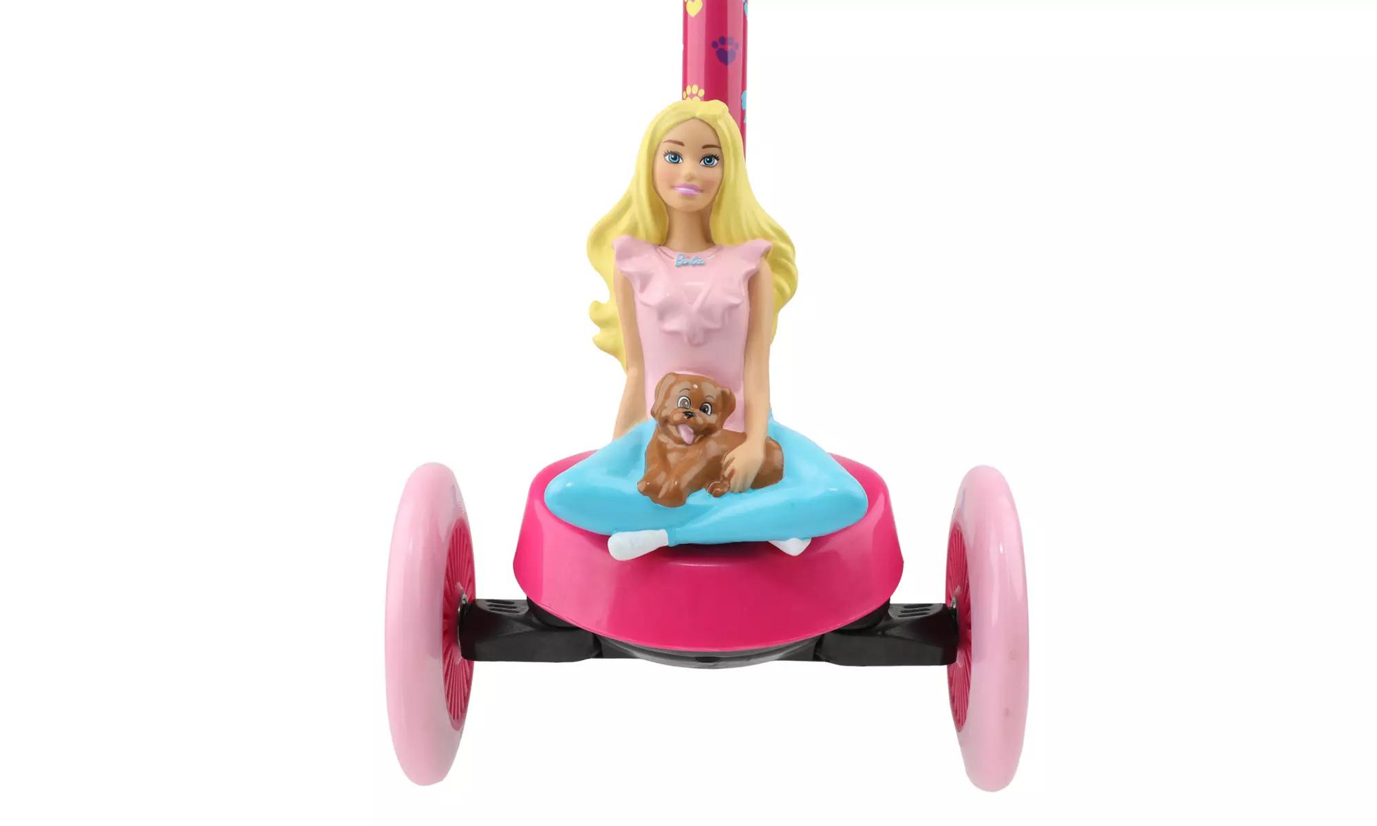 Barbie 3D Scooter 3-Wheel Design With Easy Tilt and Turn Steering  - Second Medium