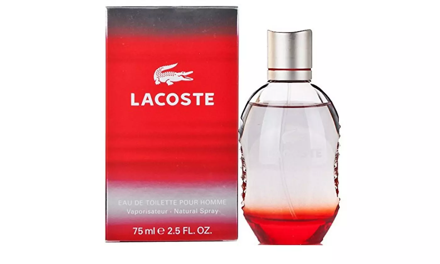 Lacoste Red Style In Play Eau de Toilette 2.5 oz / 75 ml For Men - Primary Image