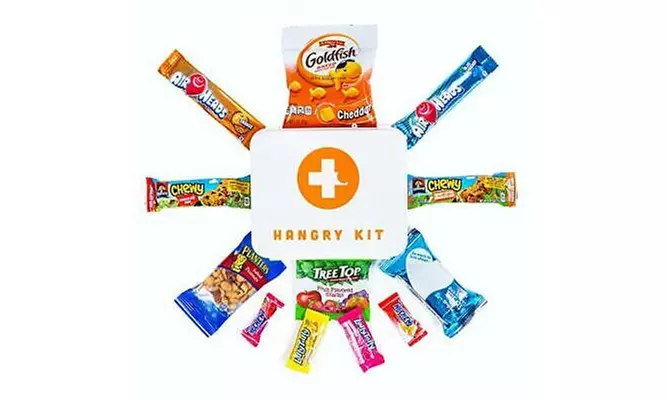 HANGRY KITS- Hard Plastic Emergency Snack Kit (Mini) - Primary Image