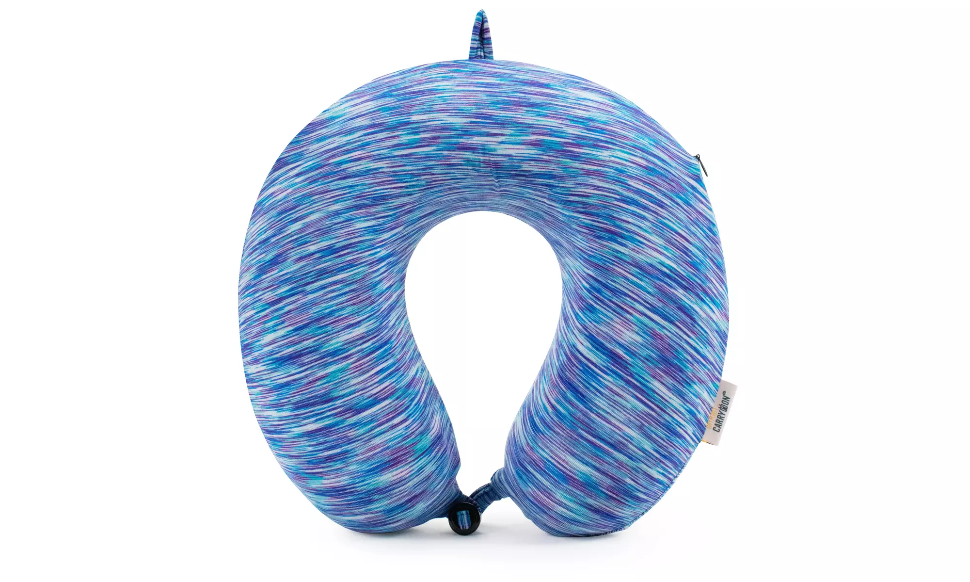 Miami CarryOn Space Dye Memory Foam Travel Neck Pillow