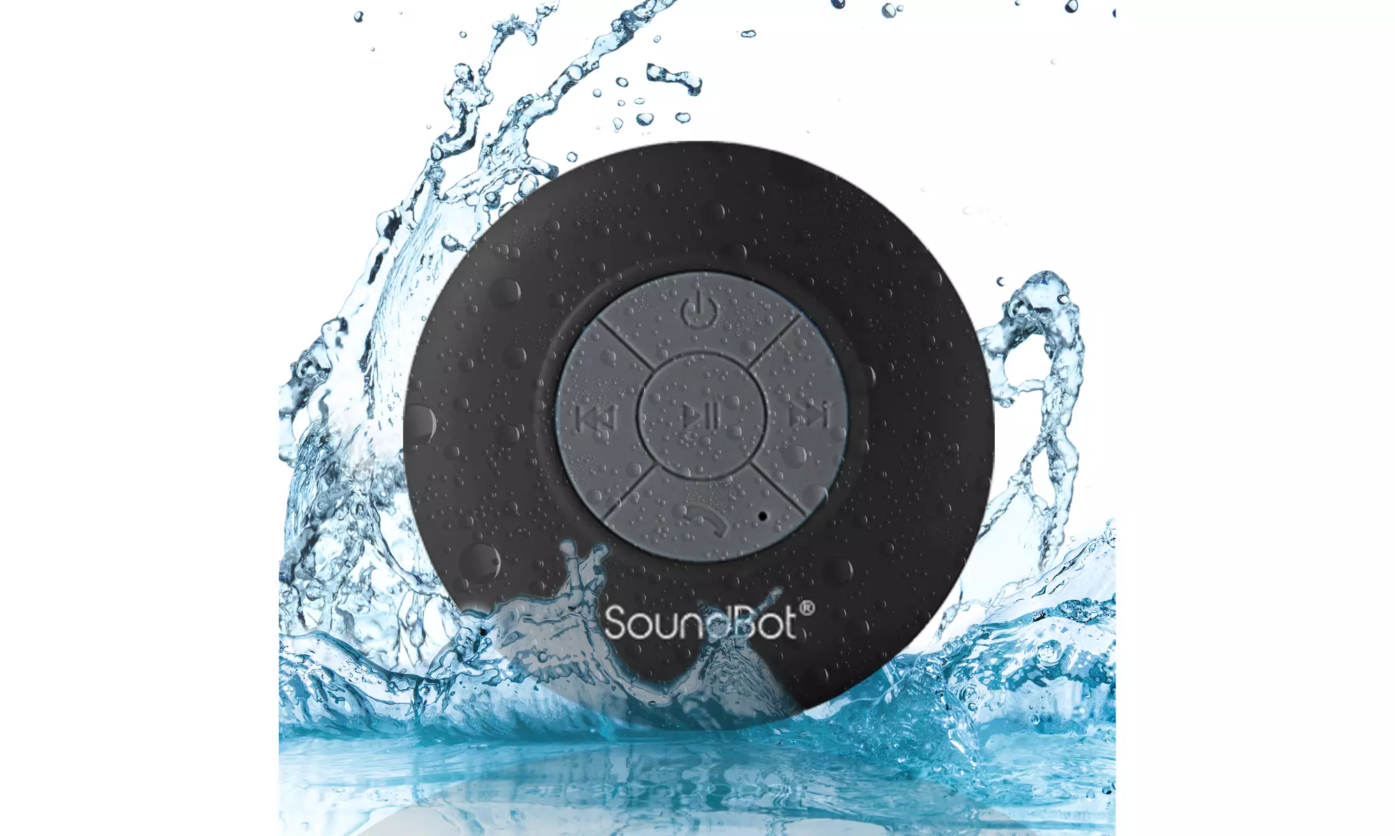 SOUNDBOT Water-Resistant Bluetooth Shower Speaker - Second Medium