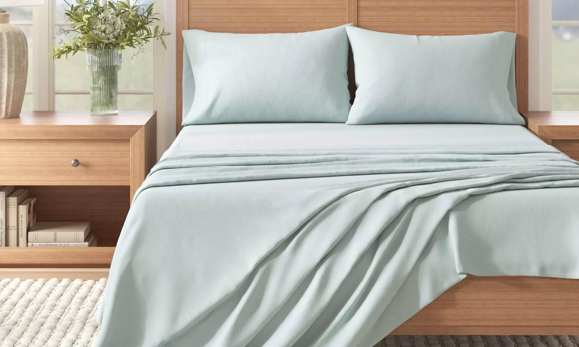 FreshFolds Premium Turkish Cotton Flannel Sheet Set