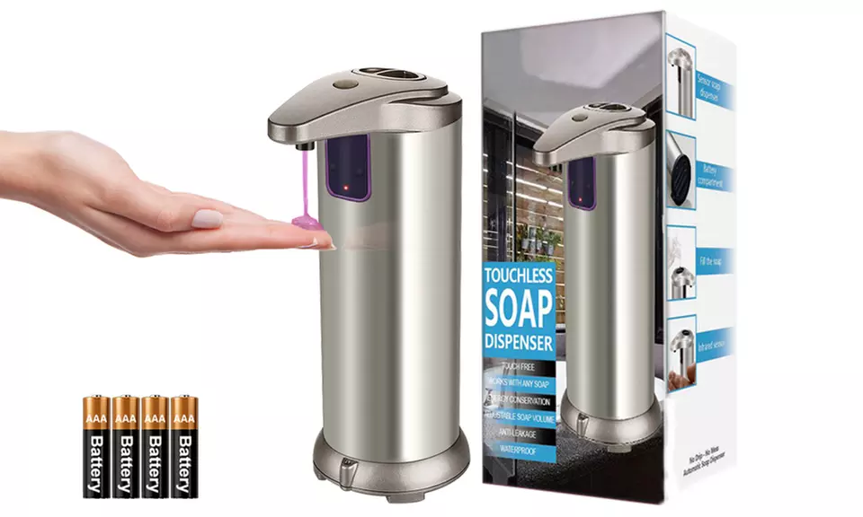 Automatic Soap Dispenser, Costech Auto Sensor Touchless Soap Dispenser - Primary Image