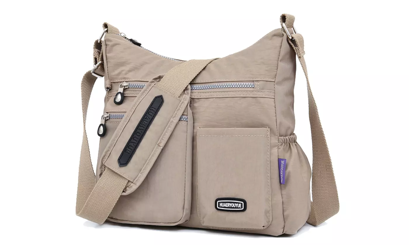 ItBelongs2U Women Nylon Waterproof Shoulder Messenger Lightweight Crossbody Bag