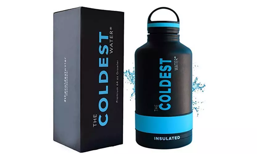 The Coldest Water Bottle Wide Mouth 32 oz,64 oz Vacuum Insulated Stainless Steel - Primary Image