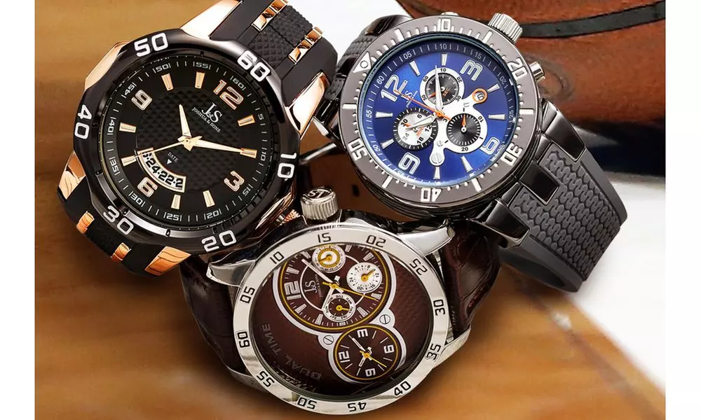 Men's Joshua & Son's Multi-Function Sport Watch Collection - Primary Image