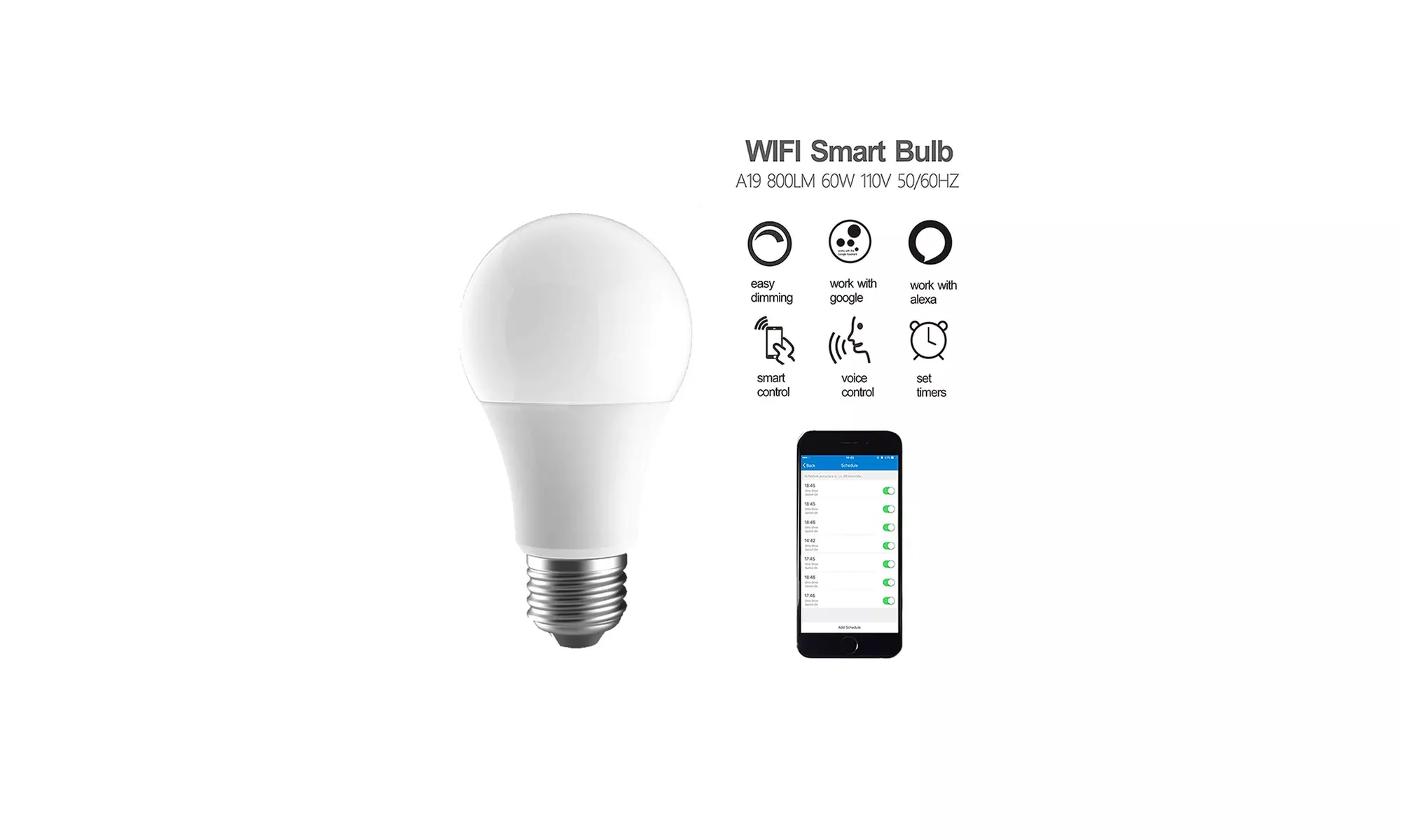 Eco4Life Smart Led Bulb - Primary Image