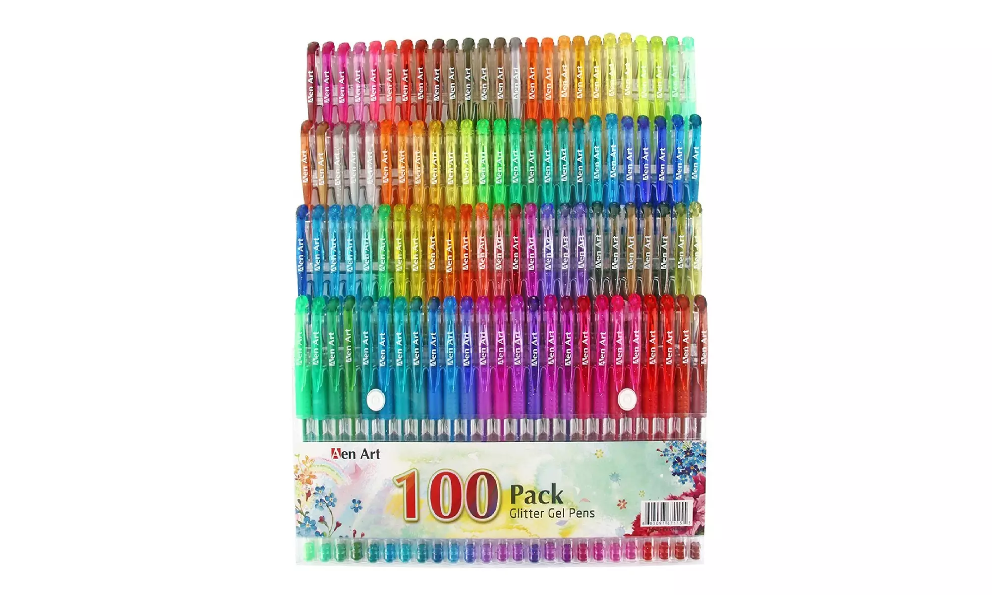 Aen Art 100 Colors Glitter Gel Pen - Primary Image