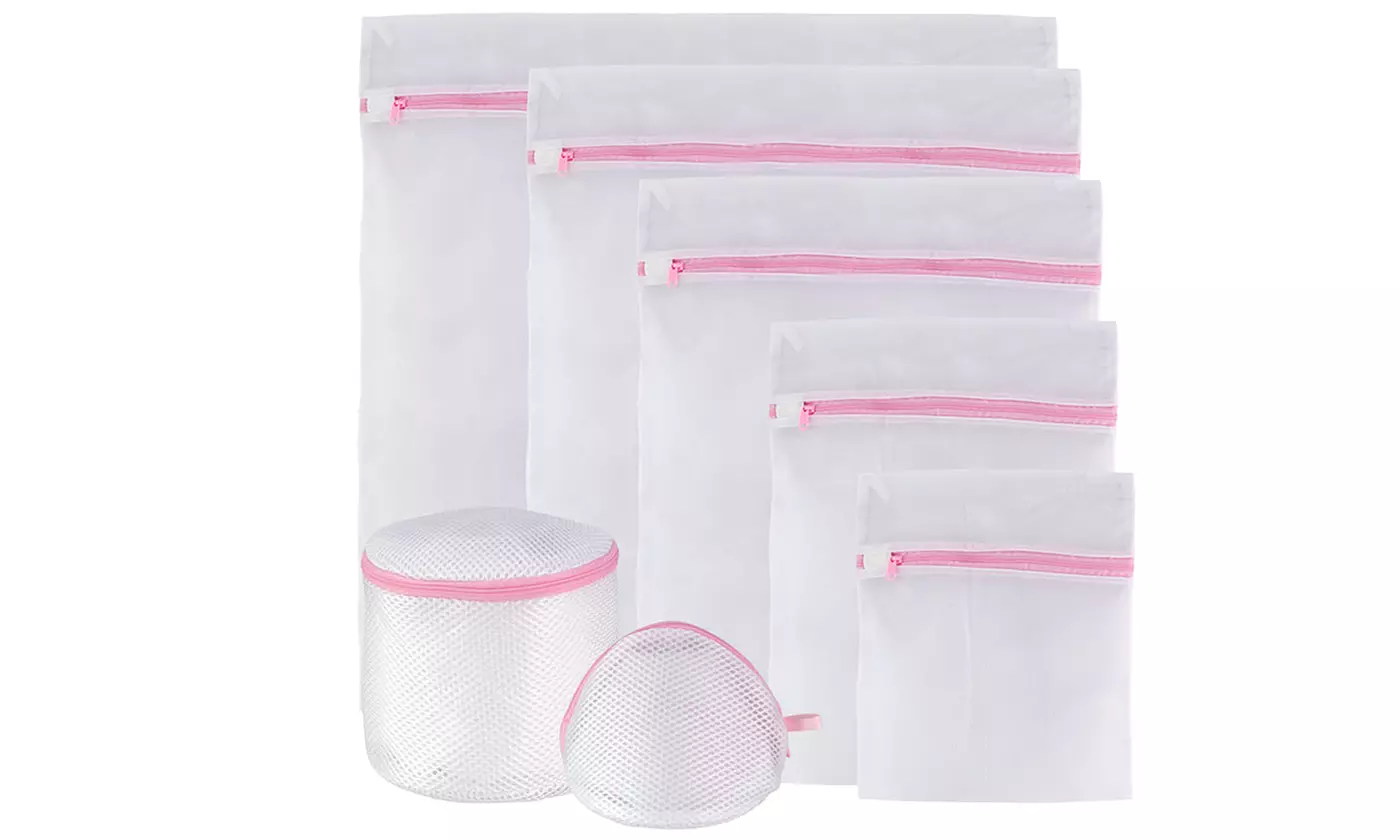 90L Large Laundry Basket Mesh Laundry Wash Bags for Socks Underwear Hosiery Bras