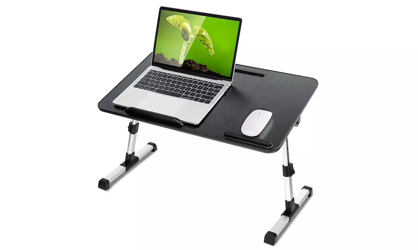 iMounTEK Foldable Laptop Table Height Angle Adjustable Tilting Laptop Stand - Primary Image