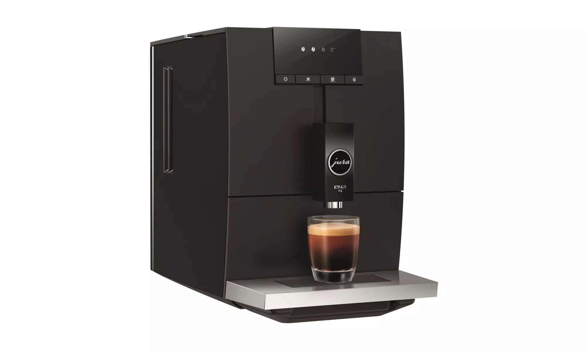 Jura ENA 4 Coffee Machine (Metropolitan Black) with Cleaning Tablets and Filters - Second Medium