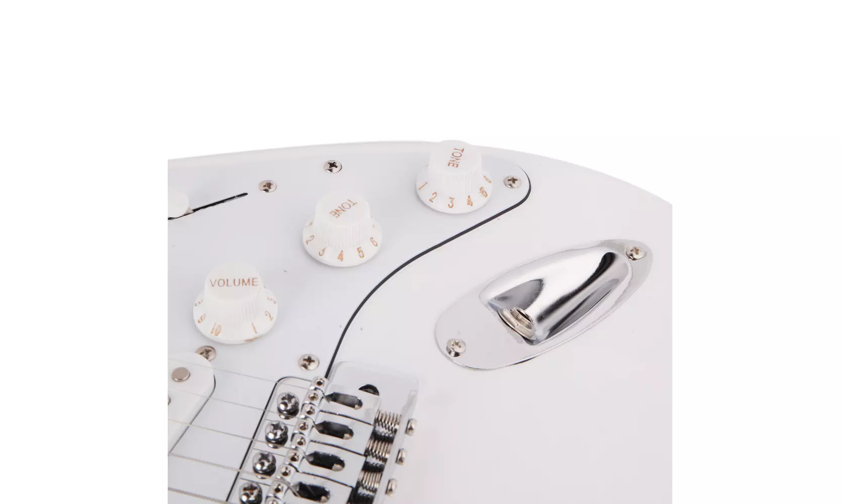 Rosewood Fingerboard Electric Guitar White - Second Medium
