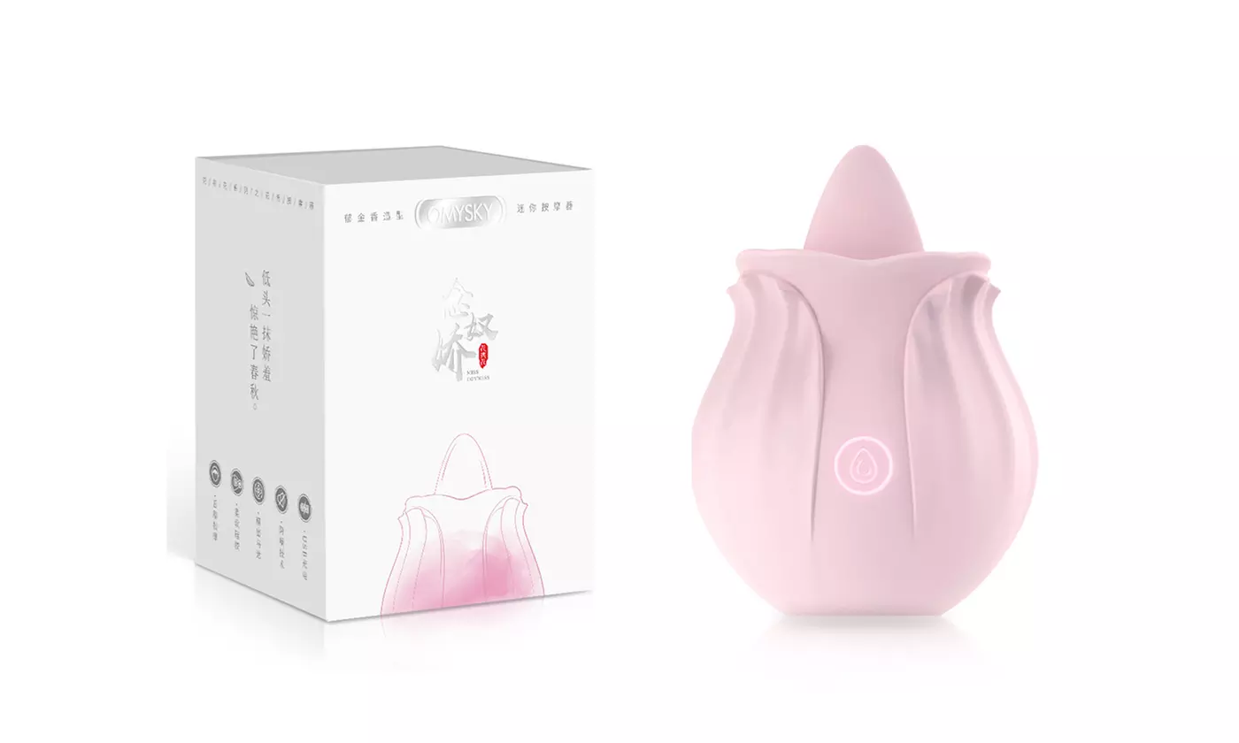 Strong 10 Modes Egg Shape Clitoral Vibrator Oral Sex Toy Of Tongue And Vibrator - Second Medium