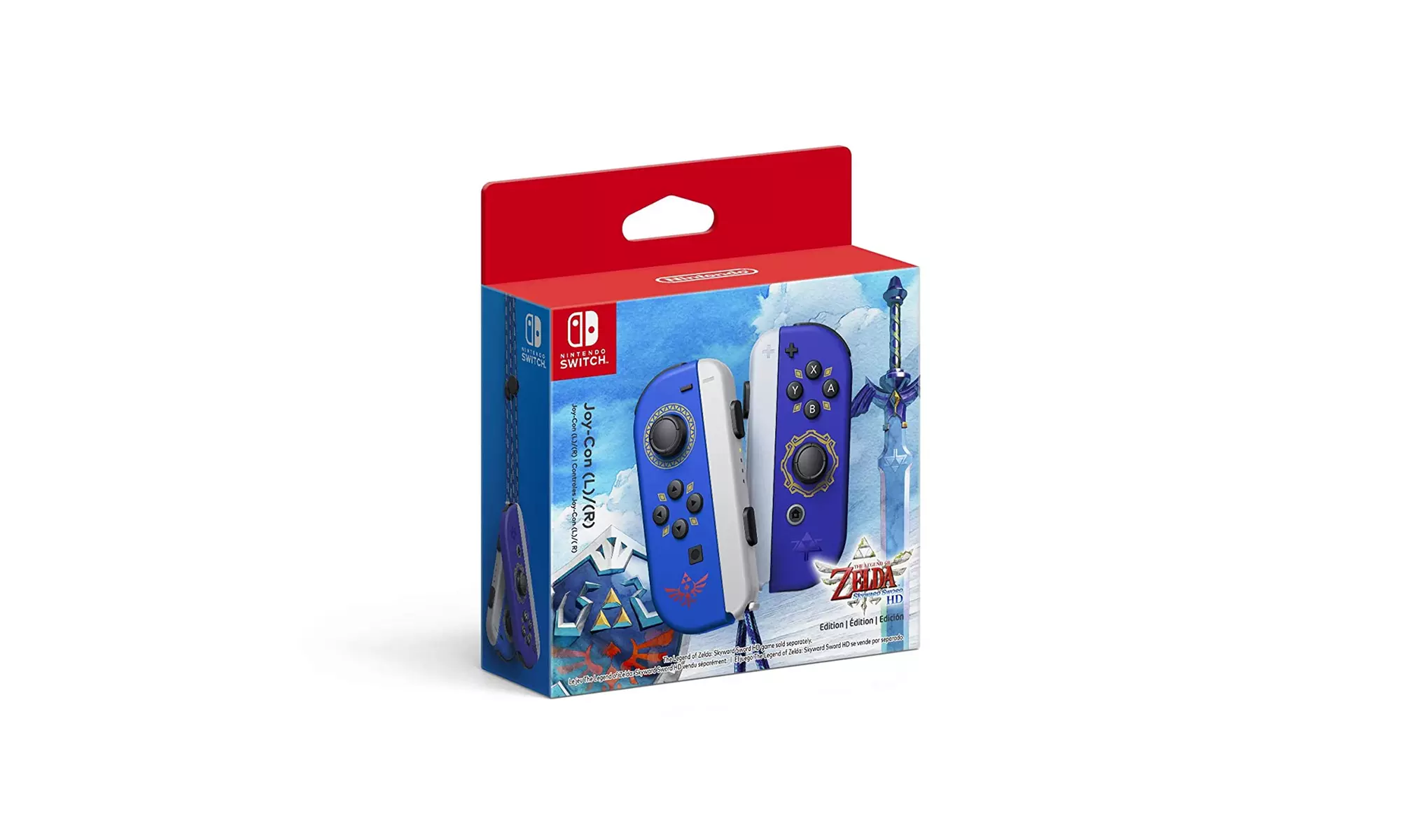  Nintendo Switch Joy-Con The Legend of Zelda: Skyward Sword HD Edition - Primary Image