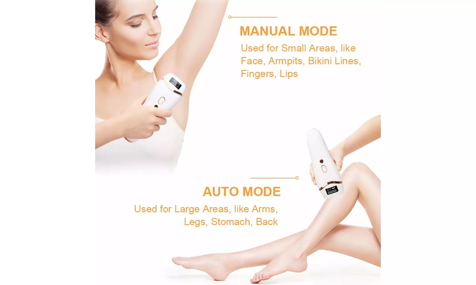 IPL Hair Removal Permanent Painless Laser Hair Remover Device for Women and Man - Second Medium