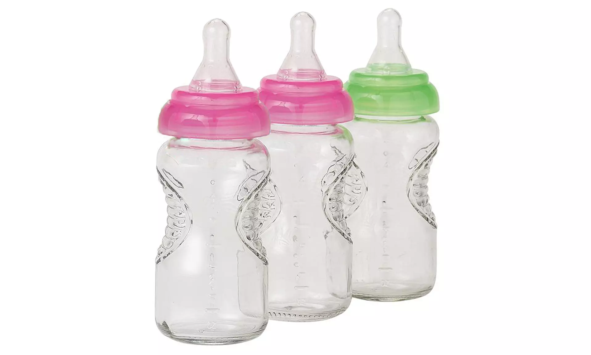 Natural Glass Munchkin Baby Bottles-3 Pack - Second Medium