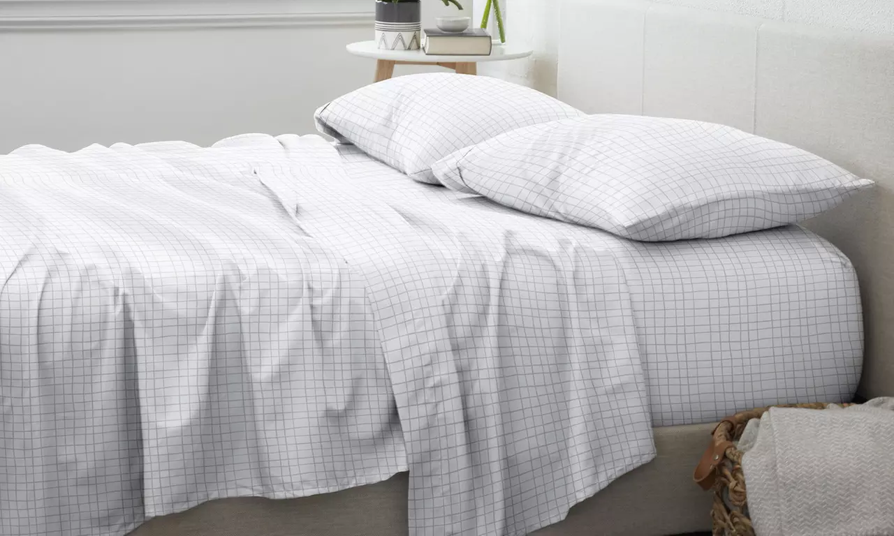 Home Collection Premium Ultra Soft Pattern 4 Piece Bed Sheets Set