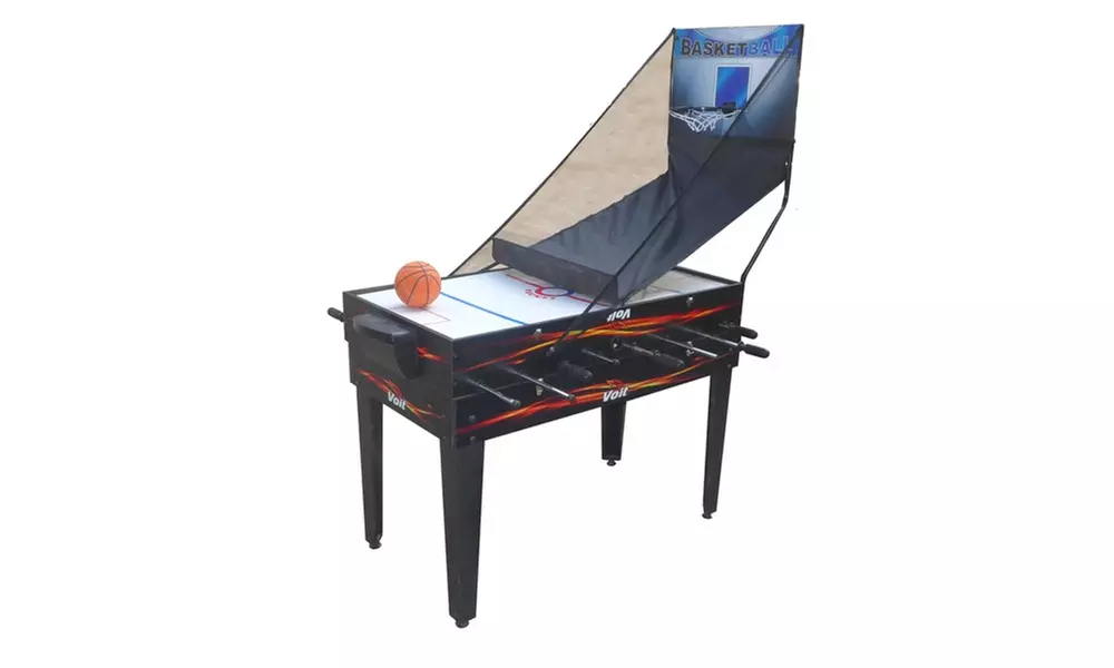 Voit 48" 4 in 1 Table Game Foosball Air Hockey Pool Basketball - Primary Image