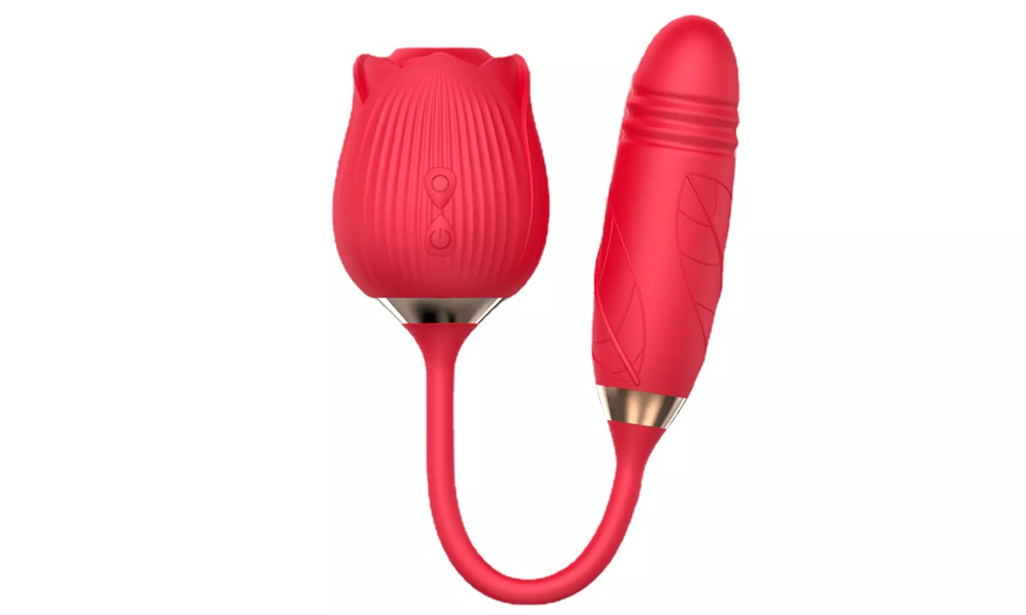 Powerful Rose Clitoral Sucking Vibrator G Spot Thrusting Bullet Sex Toy 10 Speed