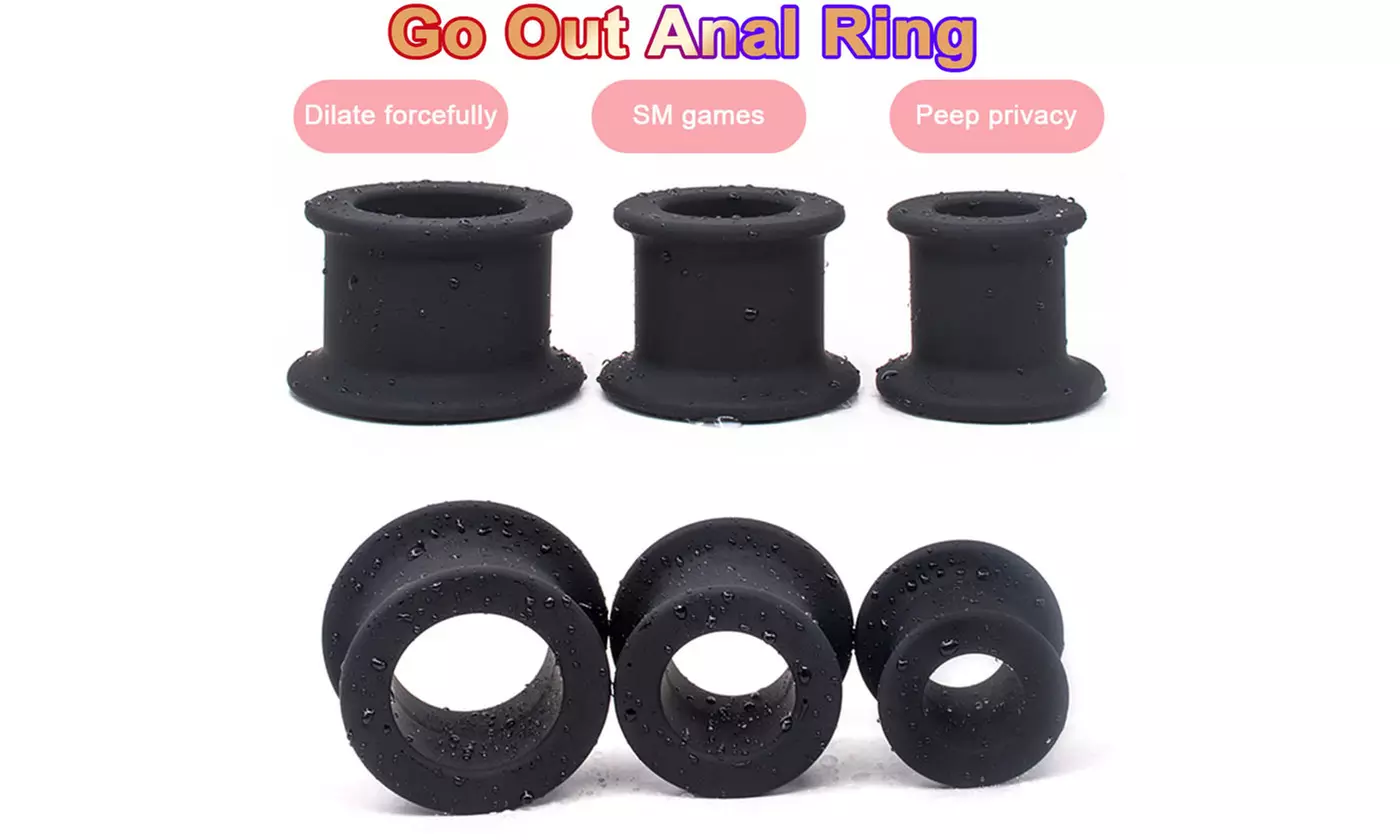 Hollow Prostate Anal Plug Massager Dildo