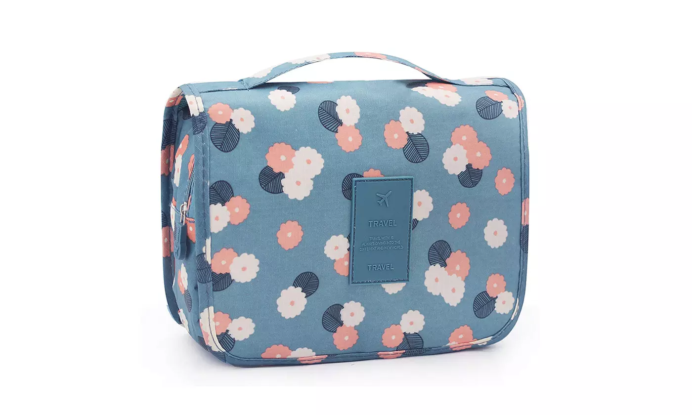 Large Cosmetic Makeup Travel Organizer Hanging Toiletry Bag