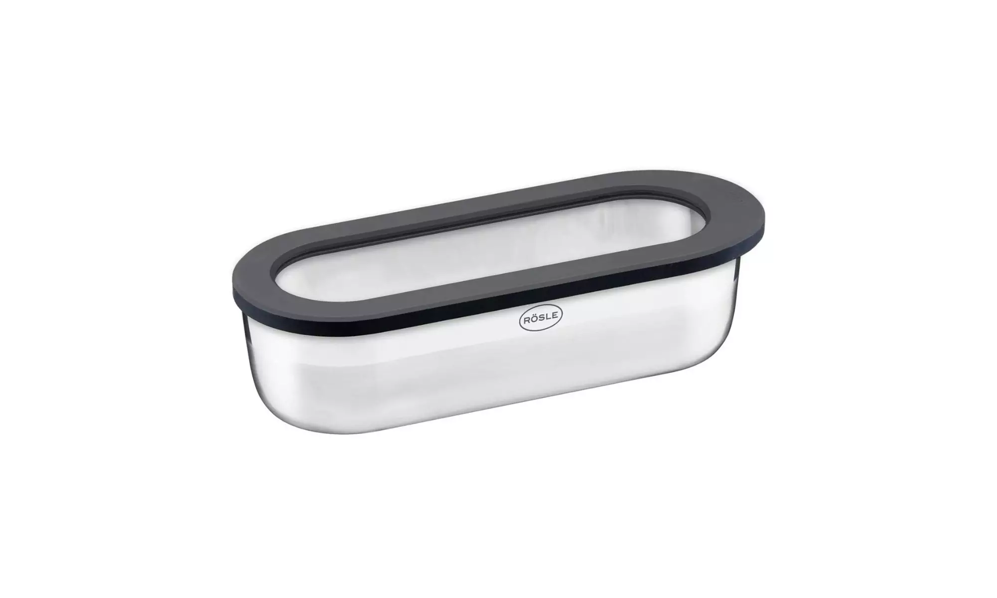 Rosle Stainless Steel Butter Dish with Silicone Lid - Primary Image