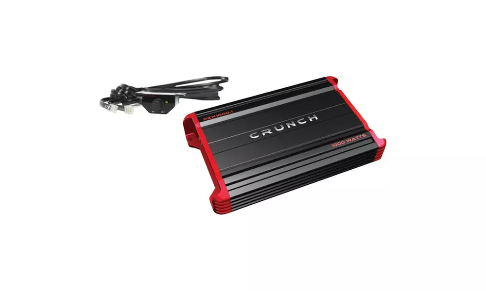 Crunch Pzx1000.1 Powerzone Monoblock Class Ab Amp 1,000 Watts - Primary Image